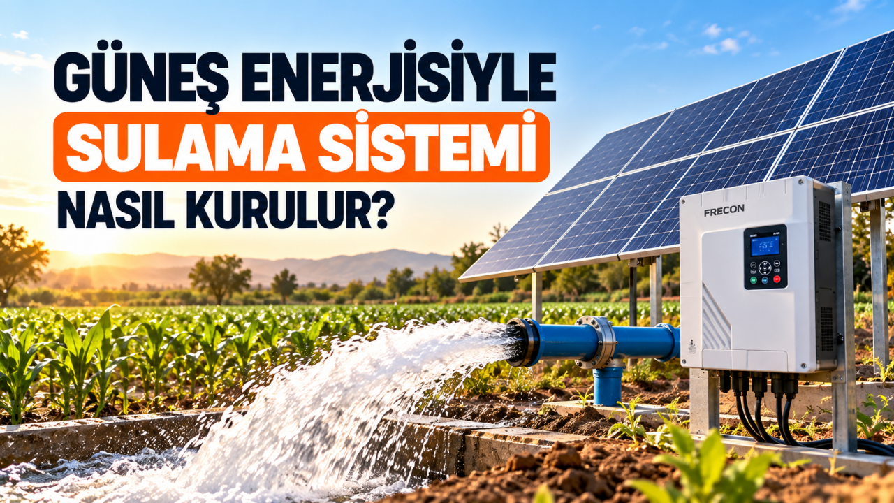 Güneş Enerjisiyle Sulama Sistemi Nasıl Kurulur? | DMR Solar