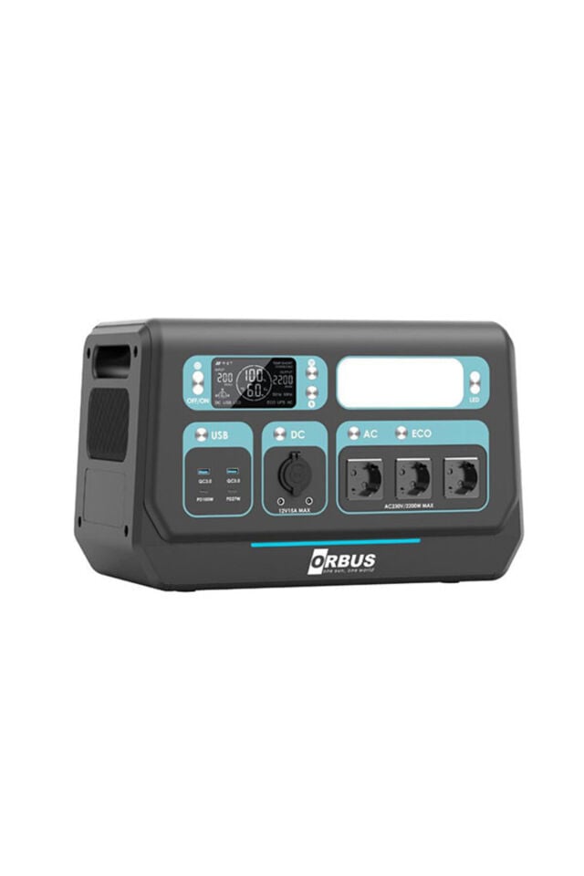 Orbus 2400W Taşınabilir Güç Kaynağı – Power Station
