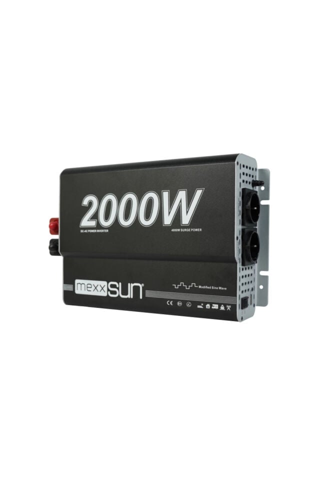 Mexxsun 12V 2000W Modifiye Sinüs İnverter