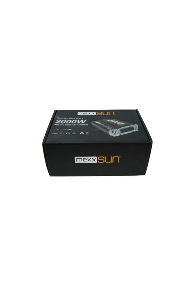 Mexxsun 12V 2000W Modifiye Sinüs İnverter