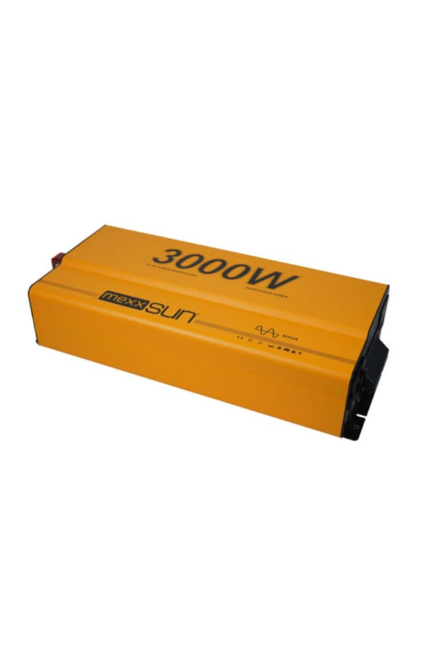 Mexxsun Tam Sinüs UPS (Remote Ekran) 12V 3000W İnverter