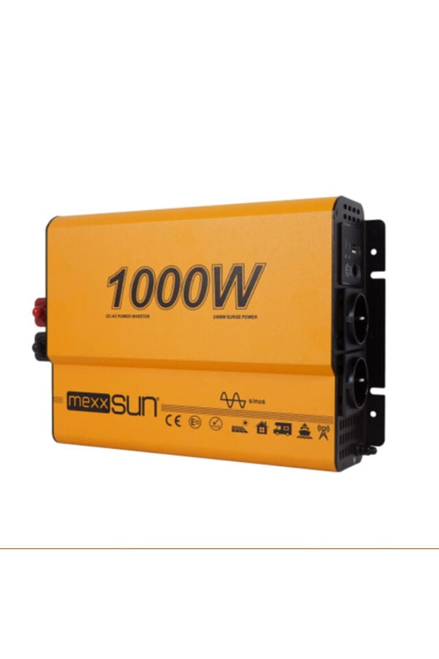 Mexxsun Tam Sinüs 24V 1000W İnverter