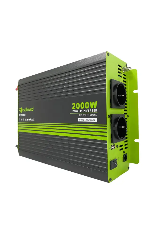 Solinved 12V 2000W Tam Sinüs İnvertör – SLVP2000