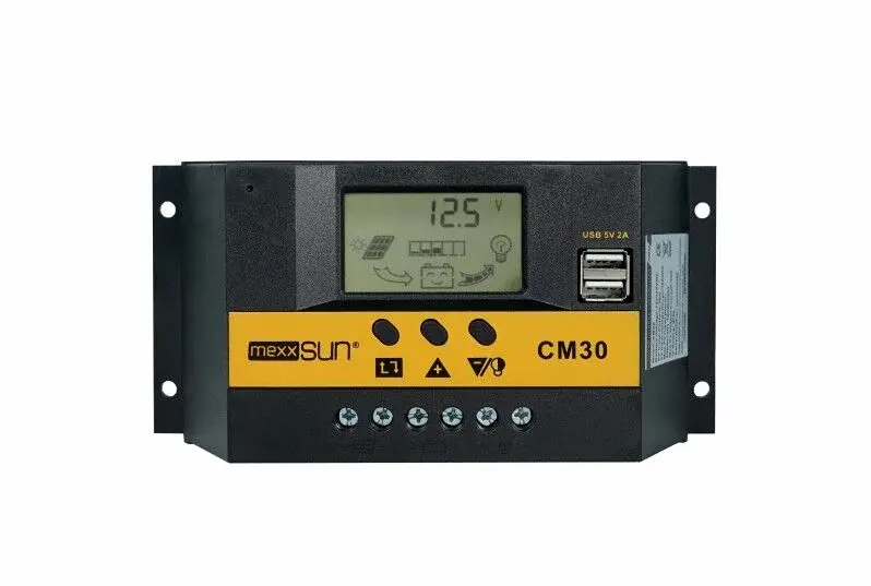 Mexxsun 30A Pwm Şarj Regülatörü 12/24V