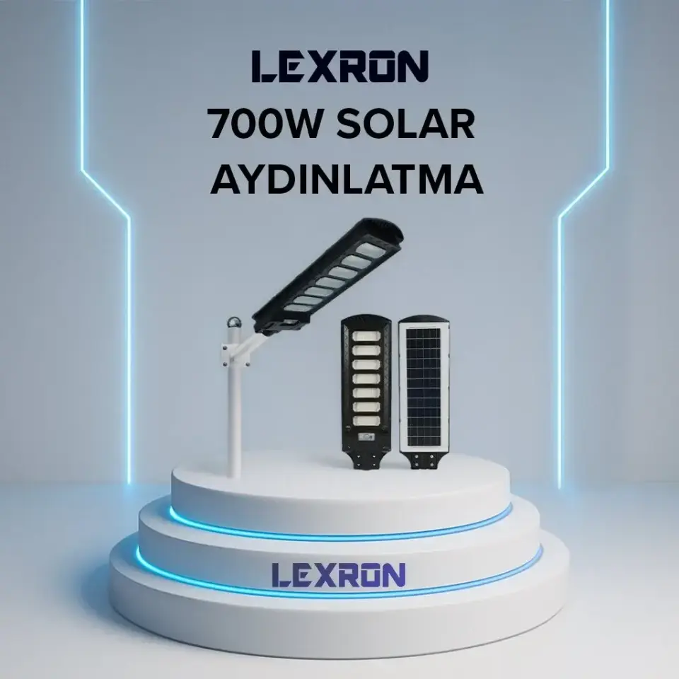 Lexron 700 Watt Solar Aydınlatma