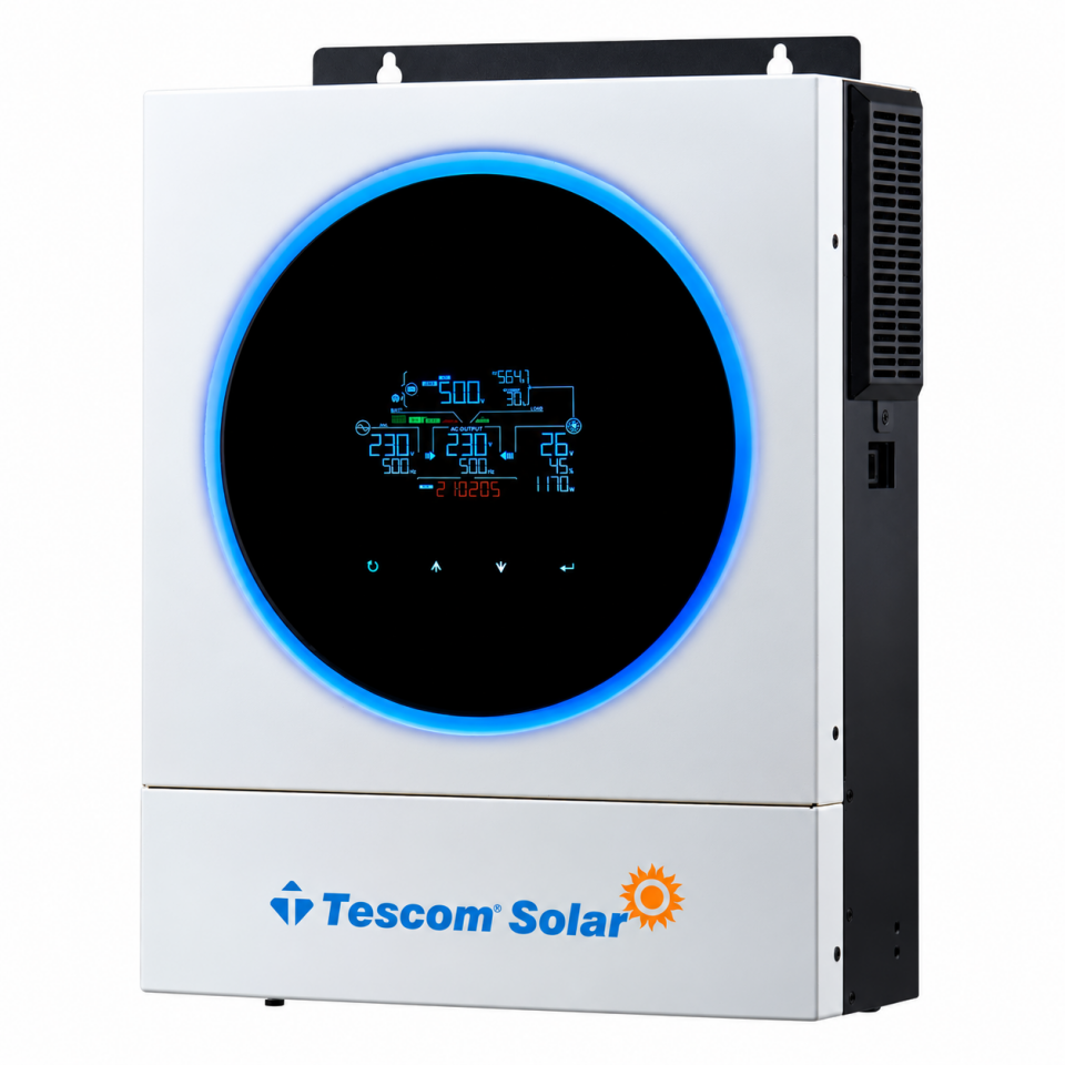 Tescom 5.6kW 48V 120A MPPT Tam Sinüs Akıllı İnverter